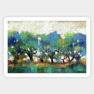 Olive trees Sticker